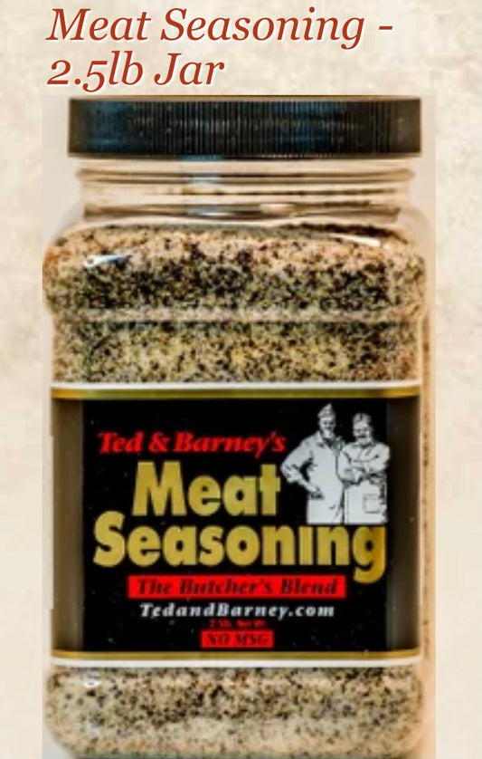 Ted & Barney’s Steak Seasoning 2.5lb Jar